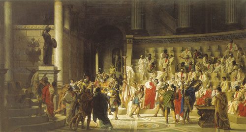 The Last Senate of Julius Caesar